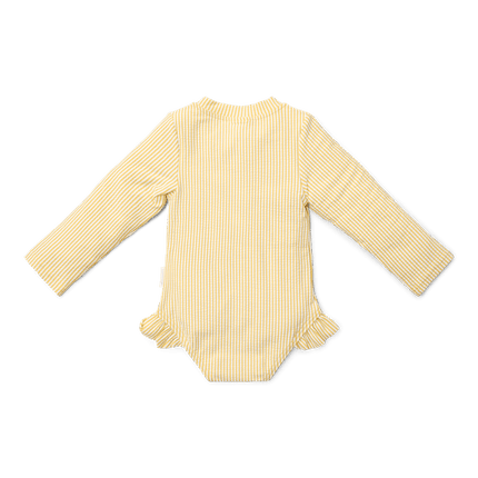Little Dutch Badpak Kind Ocean Treasures Yellow Lange Mouwen - Babywinkel - 8721122574751