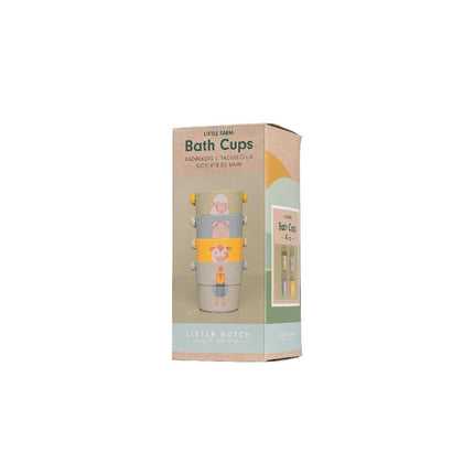 Little Dutch Badspeelgoed Farm Cups - Little Dutch - Babywinkel - 8712051120249