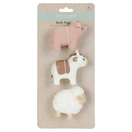 Little Dutch Badspeelgoed Farm Figuren Set 3 Delig koop je bij Babywinkel