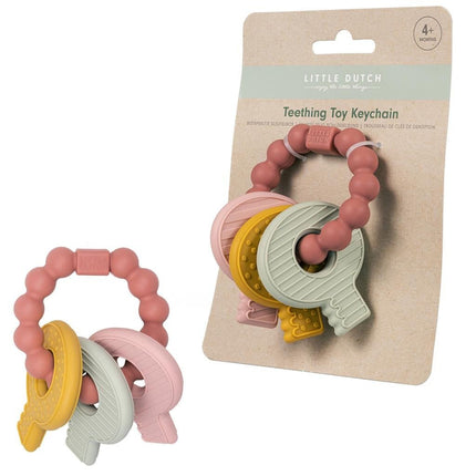 Little Dutch Bijtring Siliconen Sleutelbos Rz. - Little Dutch - Babywinkel - 8712051086668