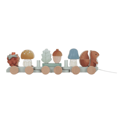 Little Dutch Blokkentrein Forest Friends koop je bij Babywinkel