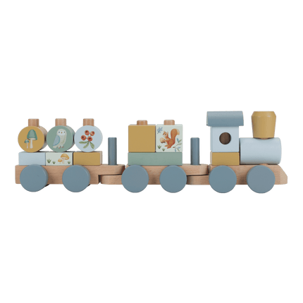 Little Dutch Blokkentrein Forest Friends koop je bij Babywinkel
