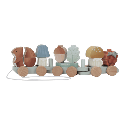 Little Dutch Blokkentrein Forest Friends koop je bij Babywinkel