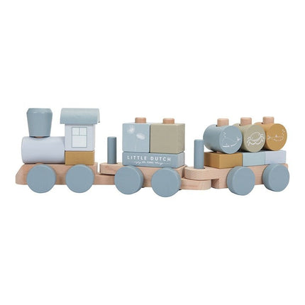 Little Dutch Blokkentrein Ocean - Little Dutch - Babywinkel - 8713291880368