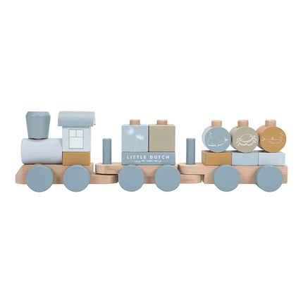 Little Dutch Blokkentrein Ocean - Little Dutch - Babywinkel - 8713291880368