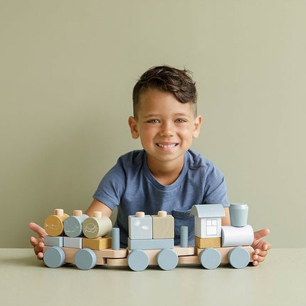 Little Dutch Blokkentrein Ocean - Little Dutch - Babywinkel - 8713291880368