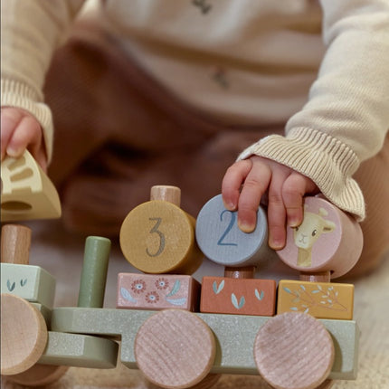 Little Dutch Blokkentrein Safari koop je bij Babywinkel