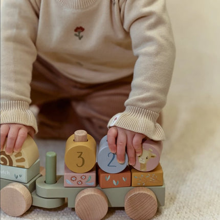Little Dutch Blokkentrein Safari koop je bij Babywinkel
