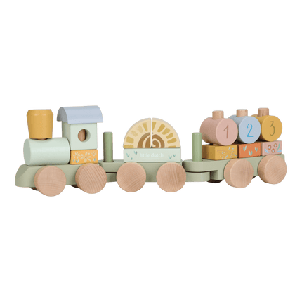 Little Dutch Blokkentrein Safari koop je bij Babywinkel