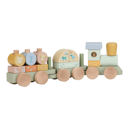 Little Dutch Blokkentrein Safari koop je bij Babywinkel