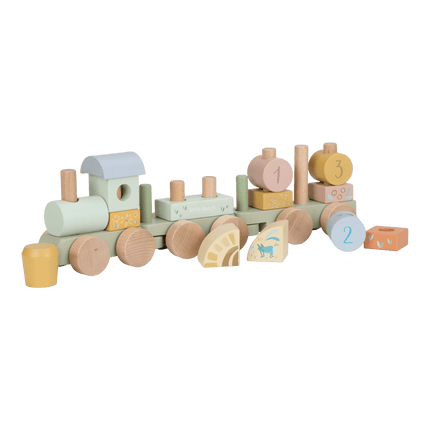 Little Dutch Blokkentrein Safari koop je bij Babywinkel