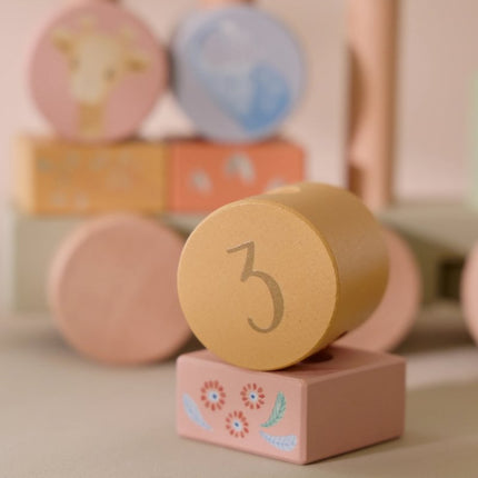 Little Dutch Blokkentrein Safari koop je bij Babywinkel