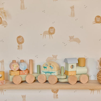 Little Dutch Blokkentrein Safari koop je bij Babywinkel