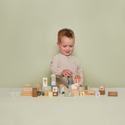 Little Dutch Bouwblokken Little Farm - Little Dutch - Babywinkel - 8713291771451