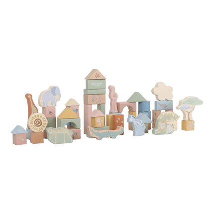 Little Dutch Bouwblokken Safari koop je bij Babywinkel