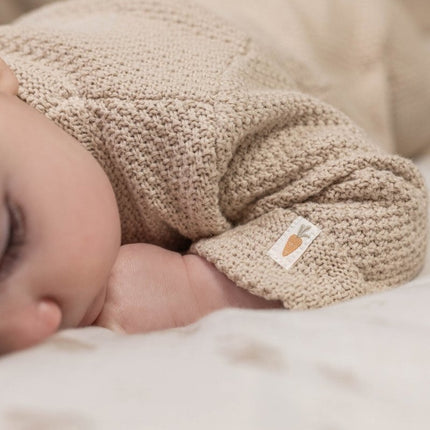 Little Dutch Boxpakje Overslag Gebreid Sand - Little Dutch - Babywinkel - 8720986872973