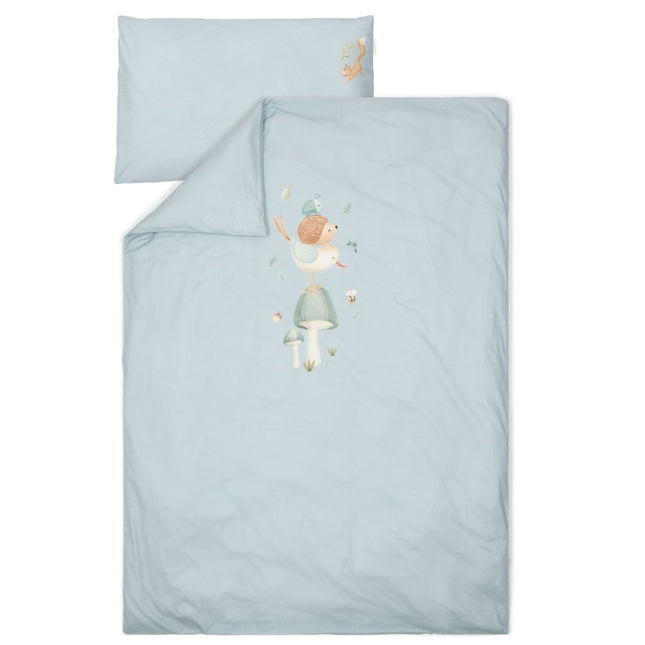Little Dutch Dekbedovertrek Ledikant Ledikant Denim Blue - Little Dutch - Babywinkel - 8720986879385