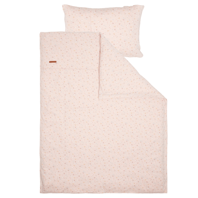 Little Dutch Dekbedovertrek Ledikant Little Pink Flowers Pink - Little Dutch - Babywinkel - 8720168536518