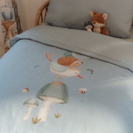 Little Dutch Dekbedovertrek Peuter Denim Blue Peuter - Little Dutch - Babywinkel - 8720986879392