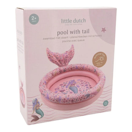 Little Dutch Dreamy Mermaid Zwembad 80cm + Staart koop je bij Babywinkel