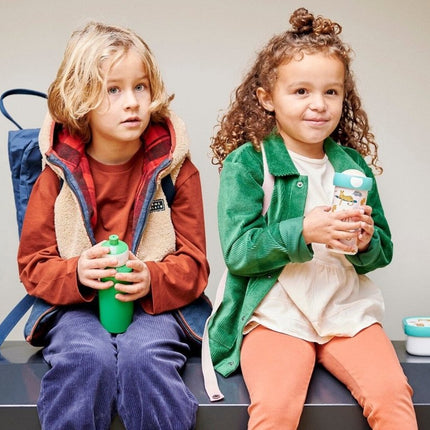 Little Dutch Drinkfles Pop - Up Campus 400ml Flowers & Butterflies - Little Dutch - Babywinkel - 8720294016472