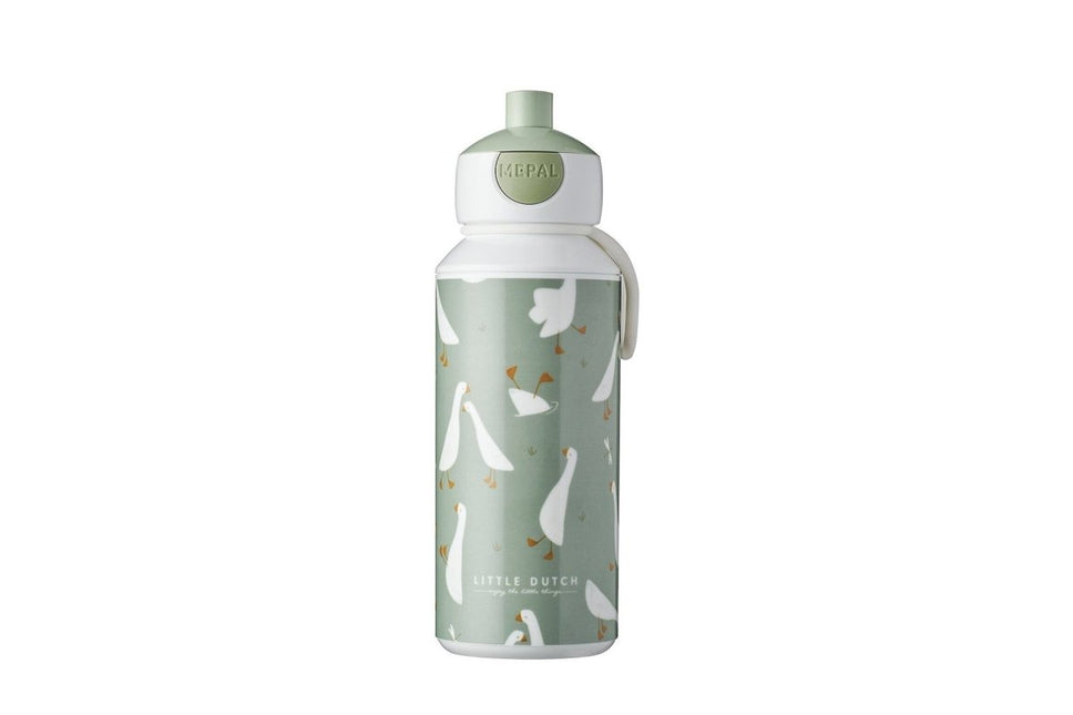 Little Dutch Drinkfles Pop - Up Campus 400ml Little Goose - Little Dutch - Babywinkel - 8711269999913