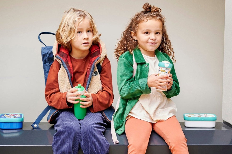 Little Dutch Drinkfles Pop - Up Campus 400ml Little Goose - Little Dutch - Babywinkel - 8711269999913