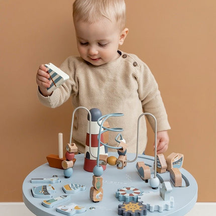 Little Dutch Educatief Speelgoed Activiteitentafel Sailors Bay - Little Dutch - Babywinkel - 8713291770942