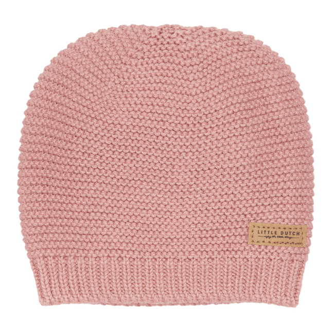 Little Dutch Gebreid Babymutsje Vintage Pink - Little Dutch - Babywinkel - 8720168538758