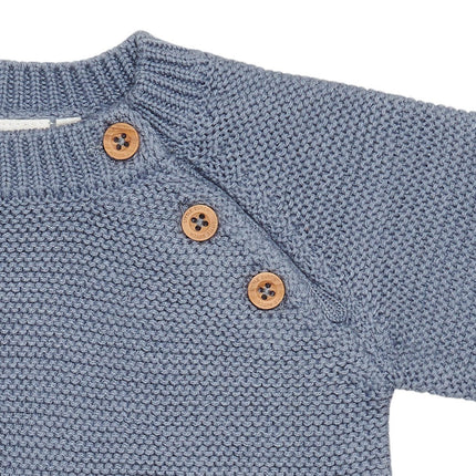 Little Dutch Gebreid Boxpakje Blue - Little Dutch - Babywinkel - 8720168538413