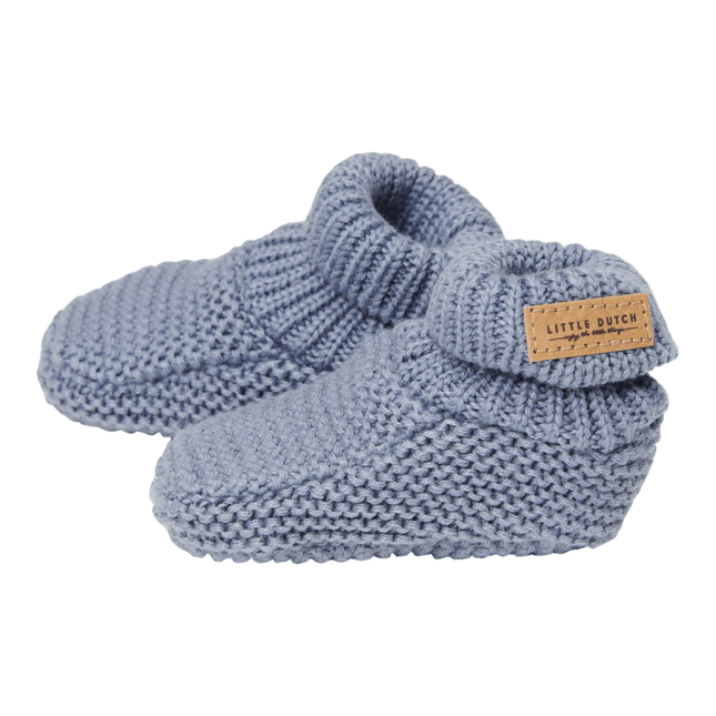Little Dutch Gebreide Babyslofjes Blue - Little Dutch - Babywinkel - 8720168538697
