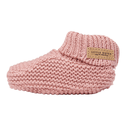 Little Dutch Gebreide Babyslofjes Vintage Pink - Little Dutch - Babywinkel - 8720168538673