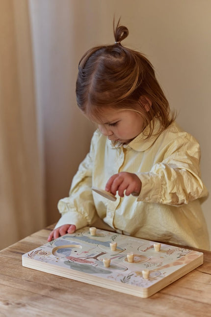 Little Dutch Geluidenpuzzel Safari koop je bij Babywinkel
