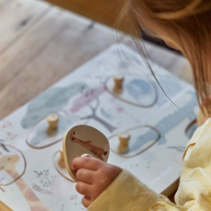 Little Dutch Geluidenpuzzel Safari koop je bij Babywinkel