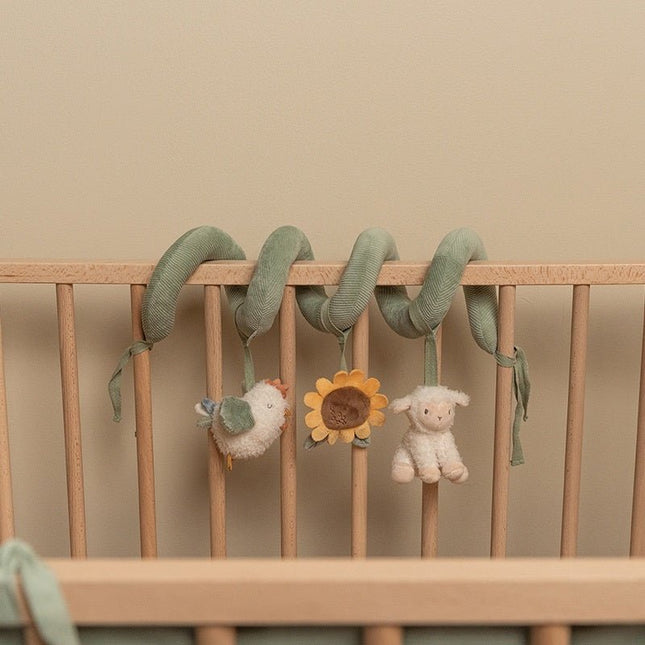 Little Dutch Hangspeeltje Activiteitenspiraal Little Farm - Little Dutch - Babywinkel - 8713291888128
