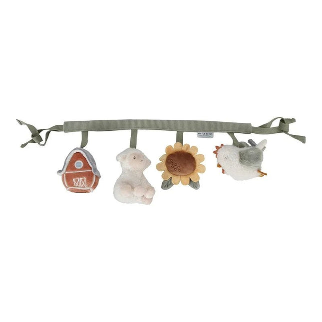 Little Dutch Hangspeeltje Autostoel Little Farm - Little Dutch - Babywinkel - 8713291888111