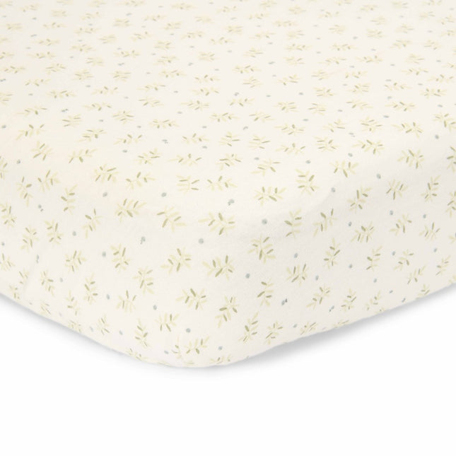 Little Dutch Hoeslaken Peuter Blueberry Leaves 70X140Cm - Little Dutch - Babywinkel - 8720986879873