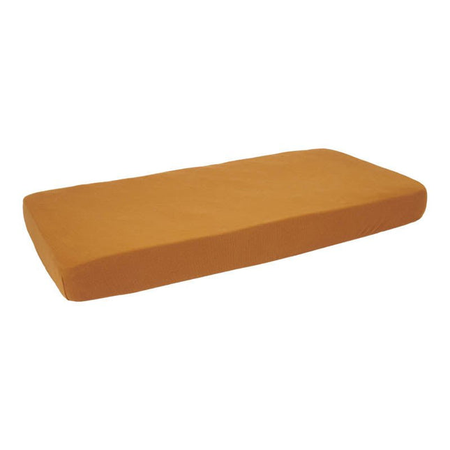 Little Dutch Hoeslaken Wieg Pure Ochre Spice - Little Dutch - Babywinkel - 8720168536907