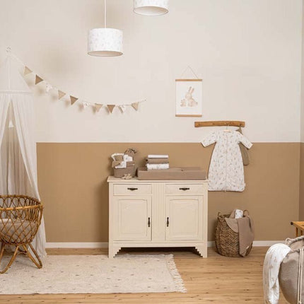 Little Dutch Hoeslaken Wieg Wit Baby Bunny koop je bij Babywinkel