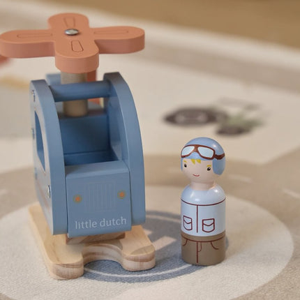 Little Dutch Houten Helicopter koop je bij Babywinkel
