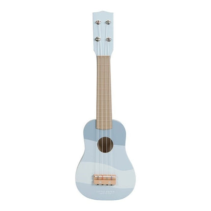 Little Dutch Houten Speelgoed Gitaar Blue - Little Dutch - Babywinkel - 8713291770157