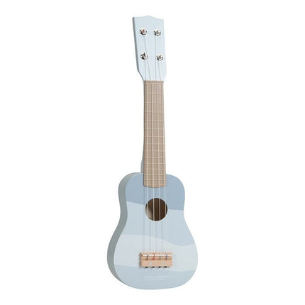 Little Dutch Houten Speelgoed Gitaar Blue - Little Dutch - Babywinkel - 8713291770157