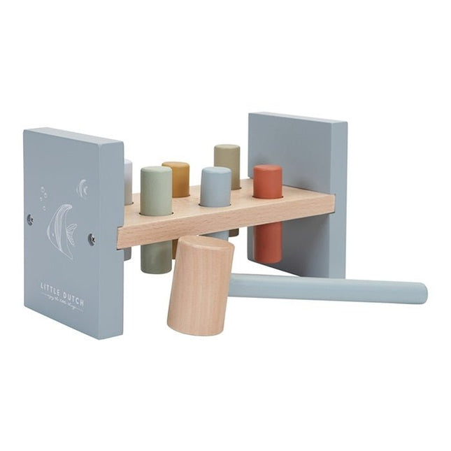 Little Dutch Houten Speelgoed Hamerbank Ocean - Little Dutch - Babywinkel - 8713291770263