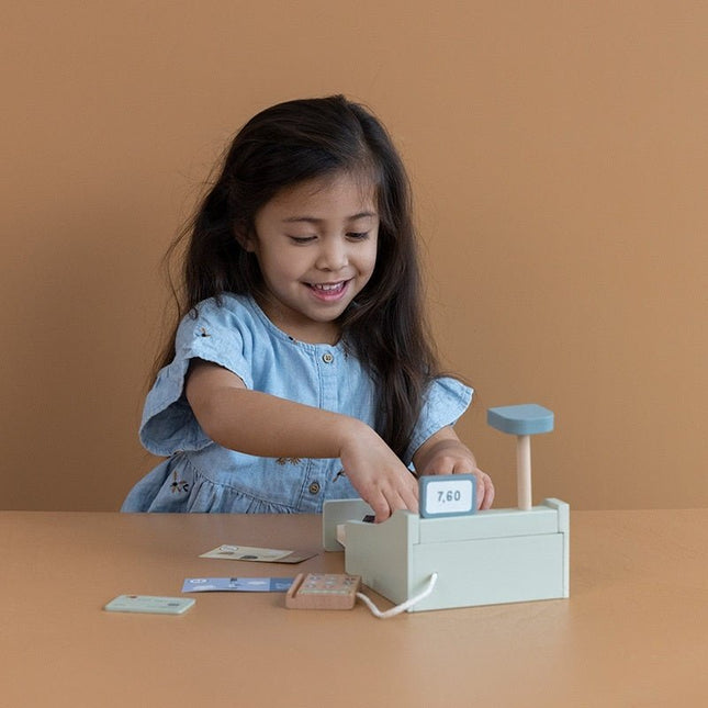 Little Dutch Houten Speelgoed Kassa - Little Dutch - Babywinkel - 8713291770829