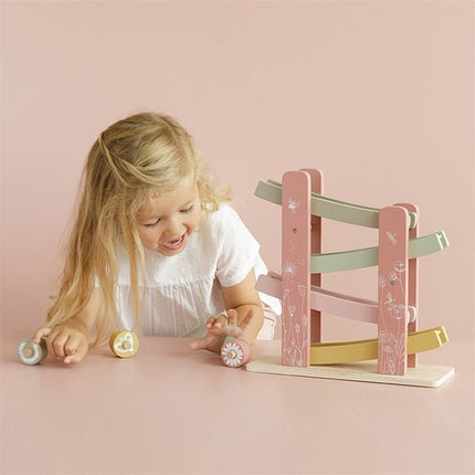 Little Dutch Houten Speelgoed Rollerbaan Wiflowers - Little Dutch - Babywinkel - 8713291770072