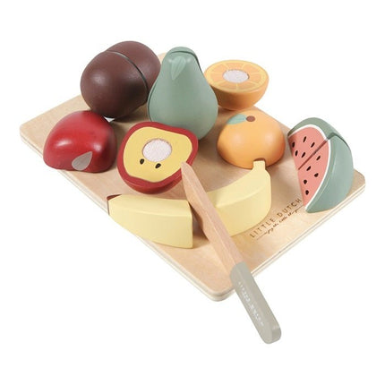 Little Dutch Houten Speelgoed Snijset Fruit - Little Dutch - Babywinkel - 8713291444850