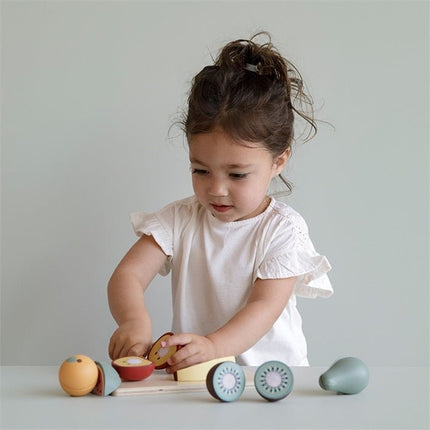 Little Dutch Houten Speelgoed Snijset Fruit - Little Dutch - Babywinkel - 8713291444850
