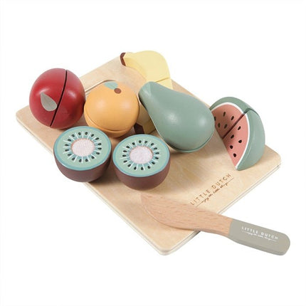Little Dutch Houten Speelgoed Snijset Fruit - Little Dutch - Babywinkel - 8713291444850