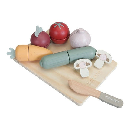 Little Dutch Houten Speelgoed Snijset Groenten - Little Dutch - Babywinkel - 8713291444843