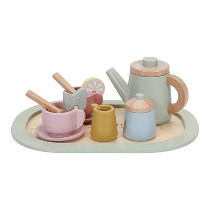 Little Dutch Houten Speelgoed Theeservies - Little Dutch - Babywinkel - 8713291770065